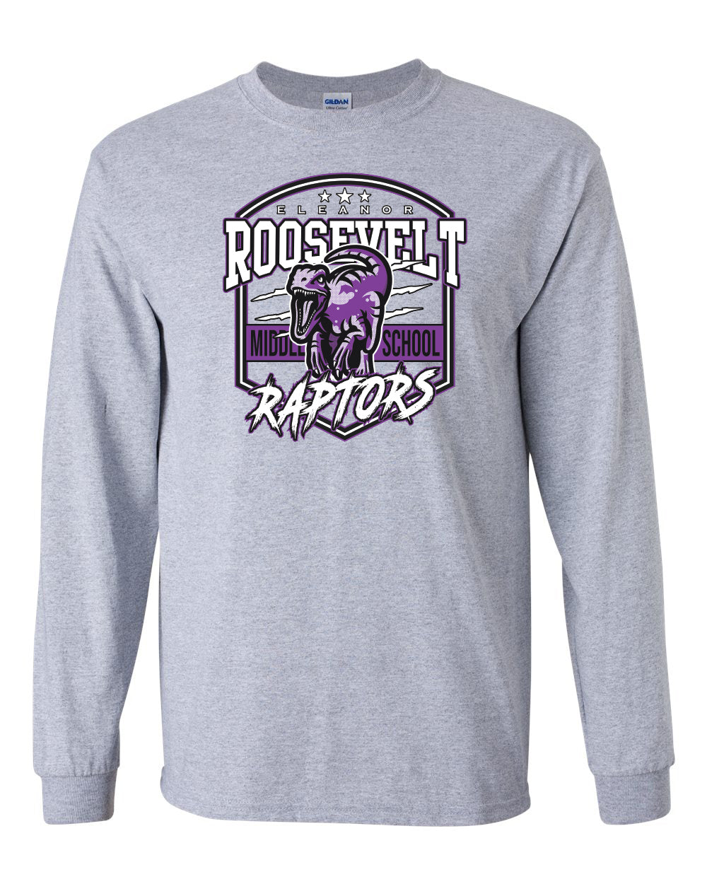 2400- ROOSEVELT RAPTOR Gildan - Ultra Cotton® Long Sleeve T-Shirt