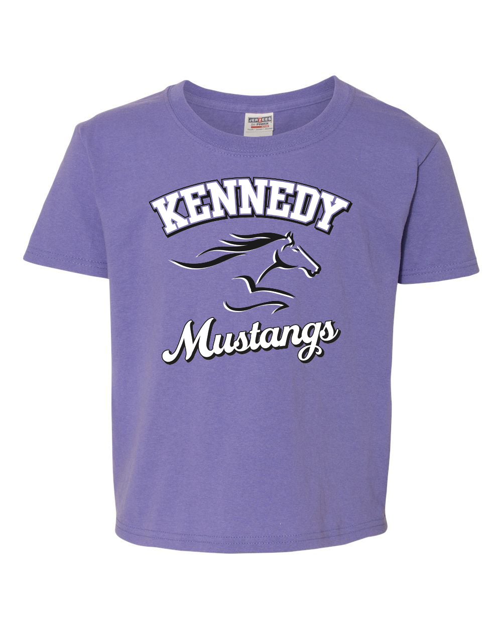 29B- KENNEDY- JERZEES Dri-Power® Youth 50/50 T-Shirt