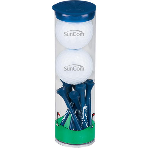 2TT-CHAOS- 2 Ball Tall Tube With Wilson Chaos Golf Balls