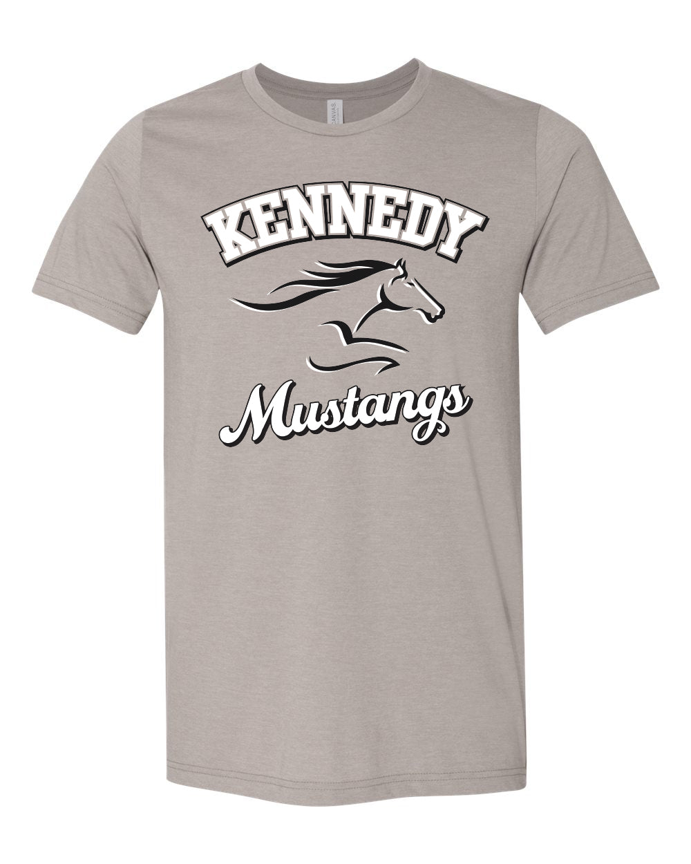 3001CVC- KENNEDY- BELLA + CANVAS - Adult CVC Jersey Tee
