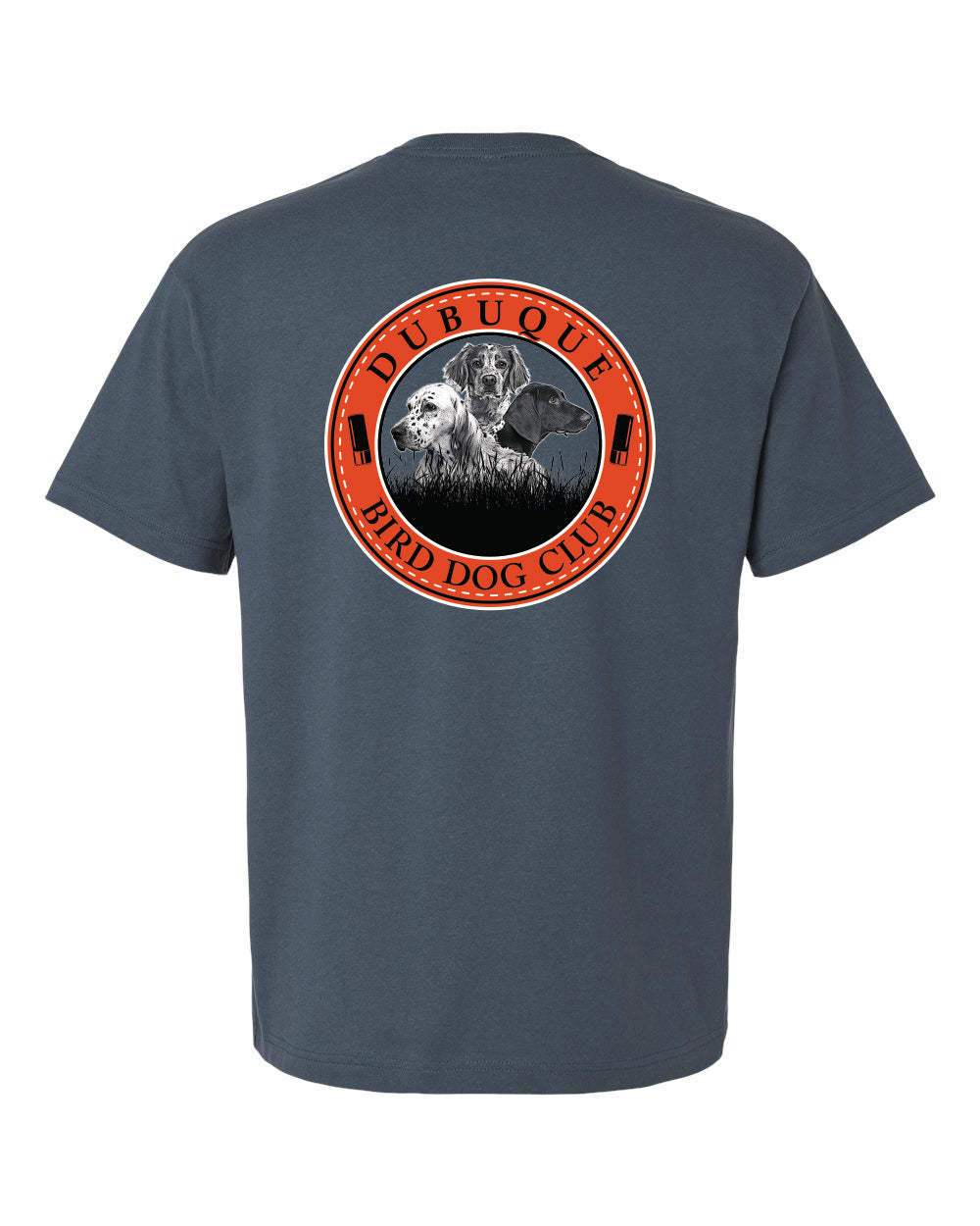 3010- DBQ BIRD DOG CLUB 6 oz. Heavyweight Tee