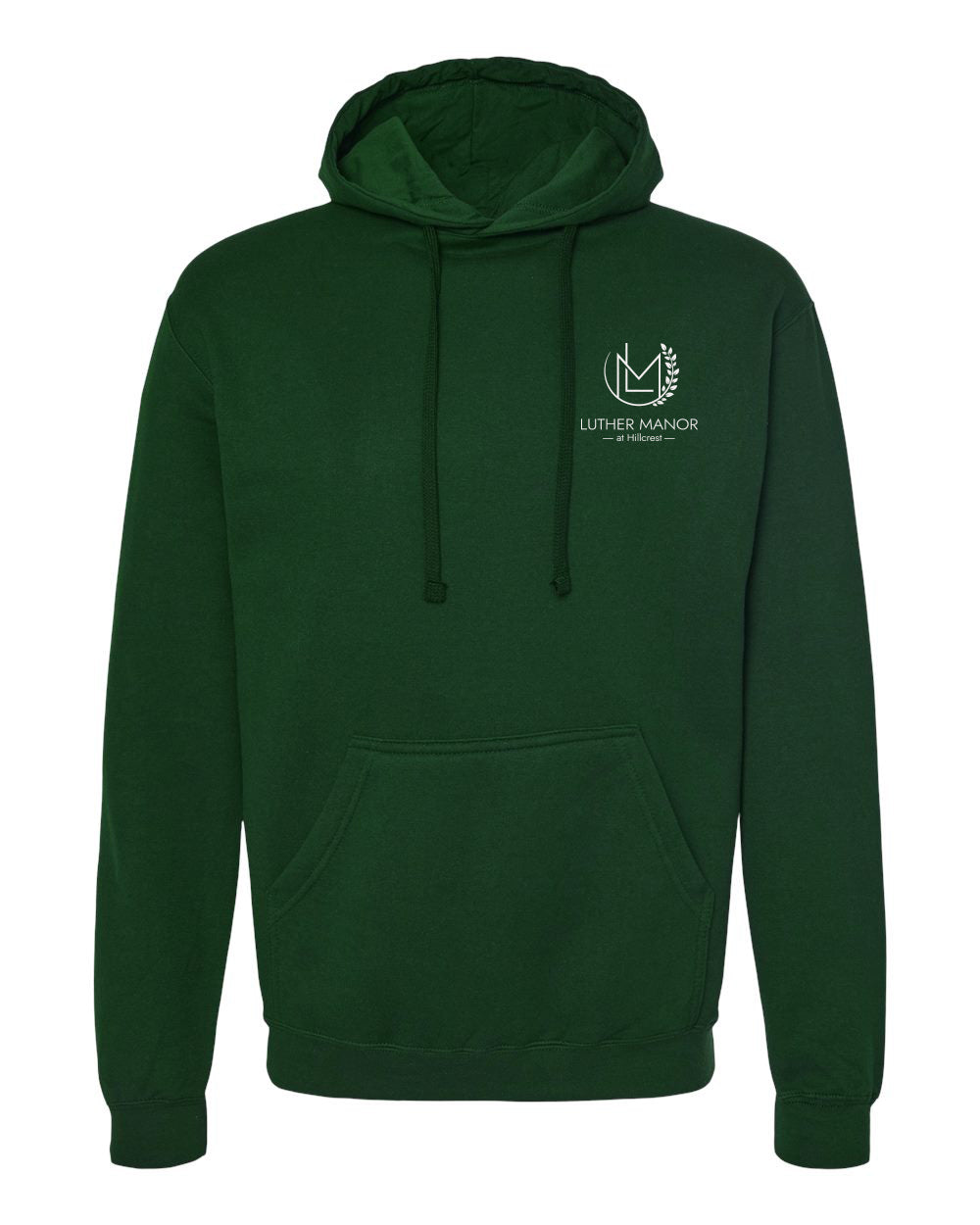 320- LUTHER MANOR Unisex Fleece Hooded Sweatshirt