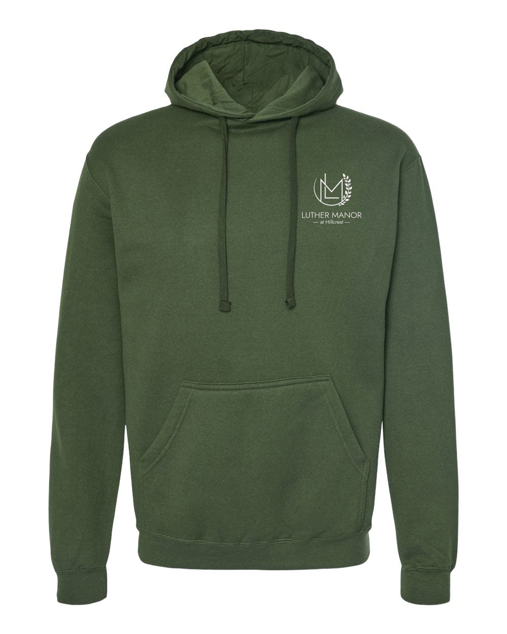 320- LUTHER MANOR Unisex Fleece Hooded Sweatshirt
