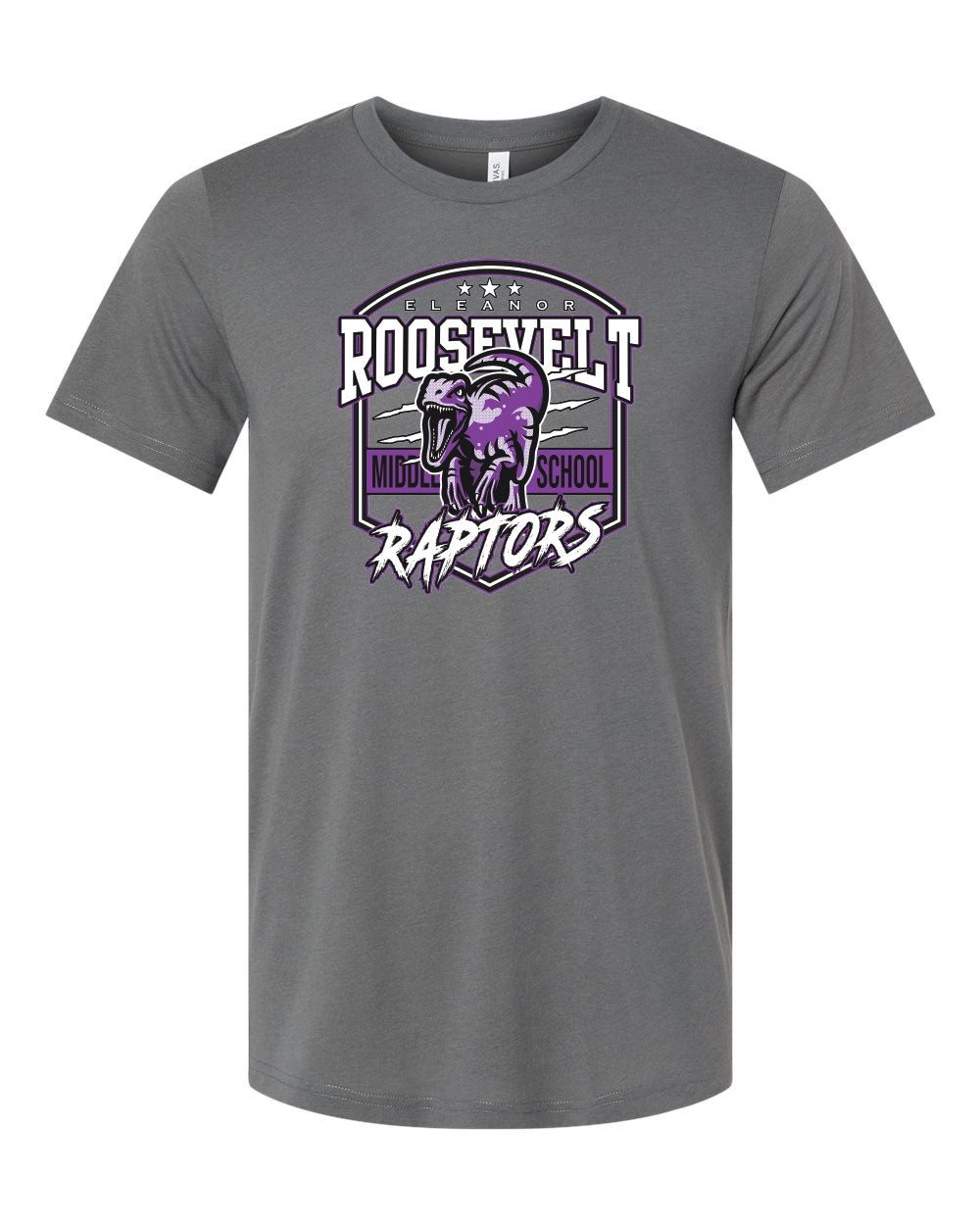 3413- ROOSEVELT RAPTOR- BELLA + CANVAS - Triblend Tee