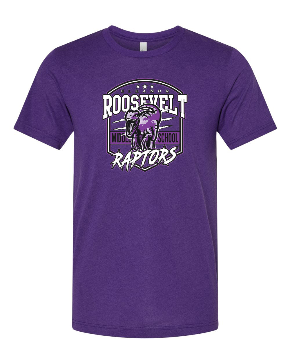 3413- ROOSEVELT RAPTOR- BELLA + CANVAS - Triblend Tee