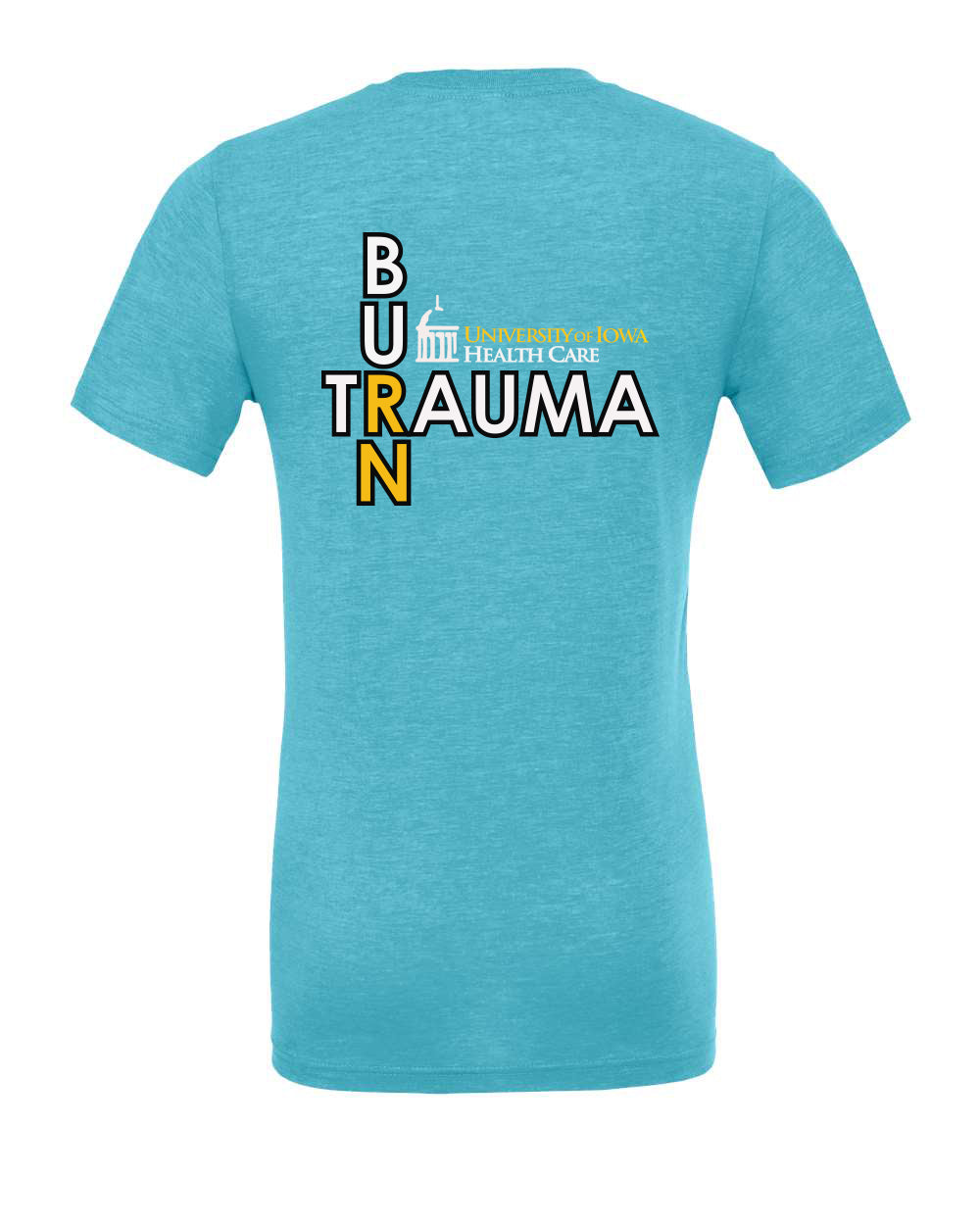 3413- U OF I BURN UNIT RN- BELLA + CANVAS - Triblend Tee
