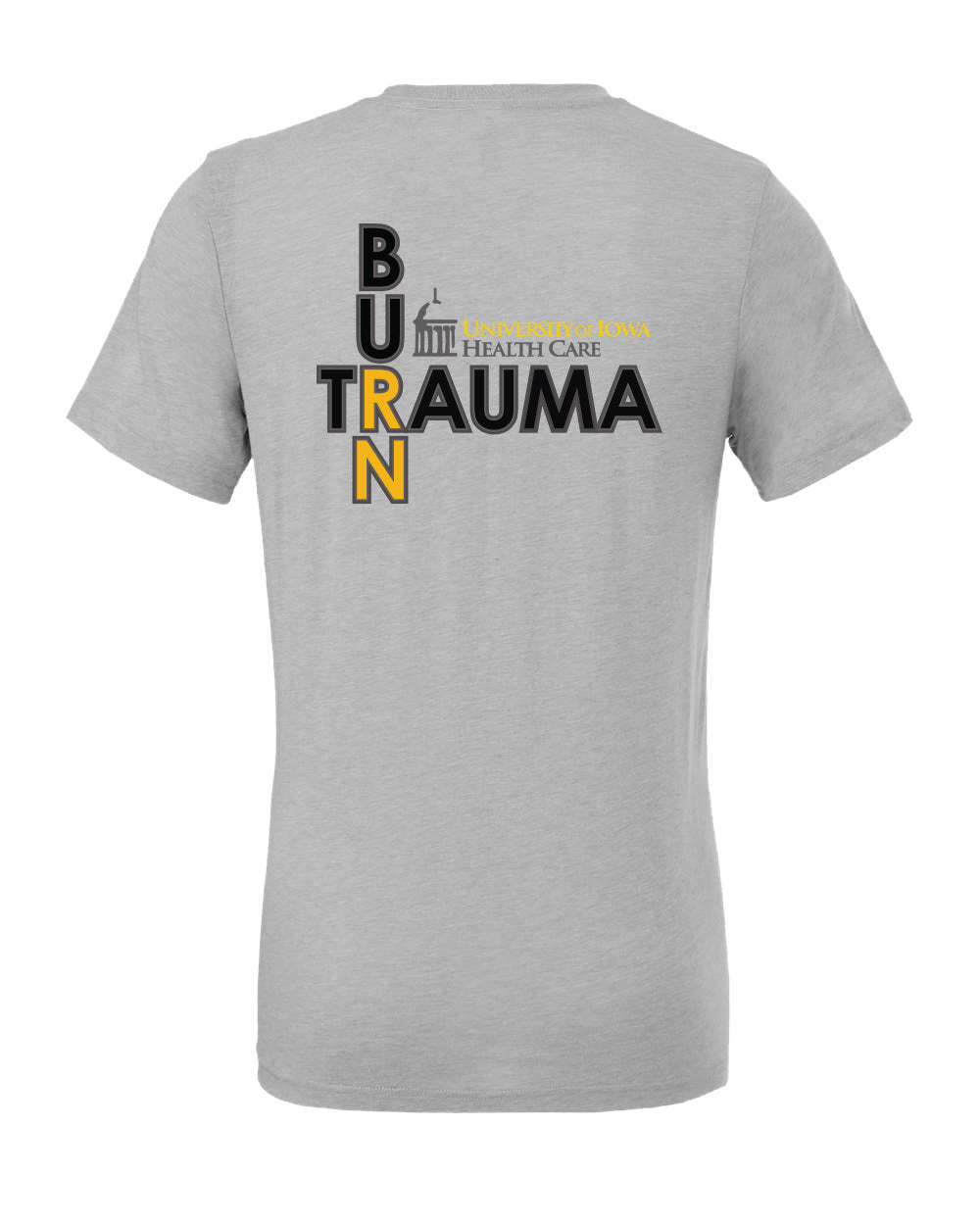 3413- U OF I BURN UNIT RN- BELLA + CANVAS - Triblend Tee
