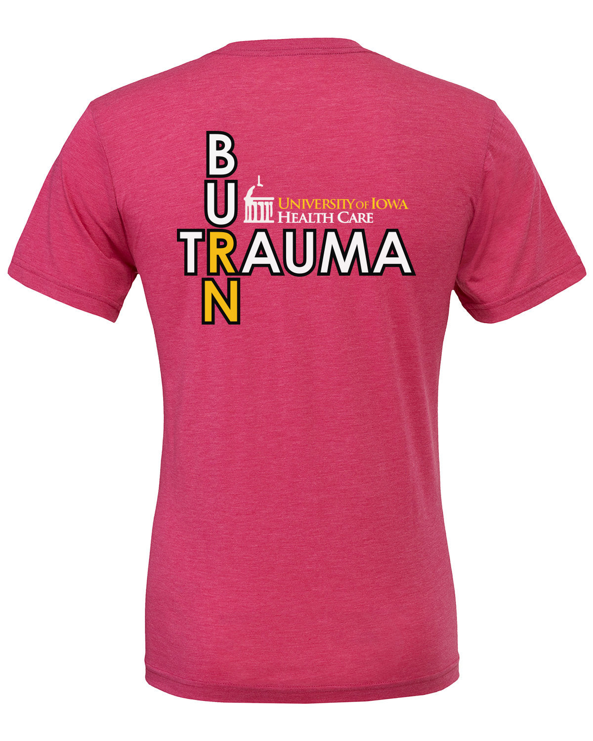 3413- U OF I BURN UNIT RN- BELLA + CANVAS - Triblend Tee