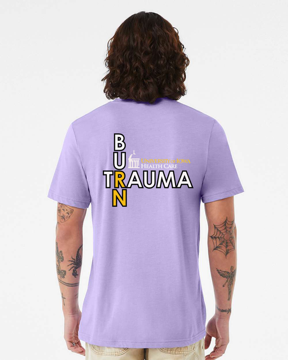 3413- U OF I BURN UNIT RN- BELLA + CANVAS - Triblend Tee