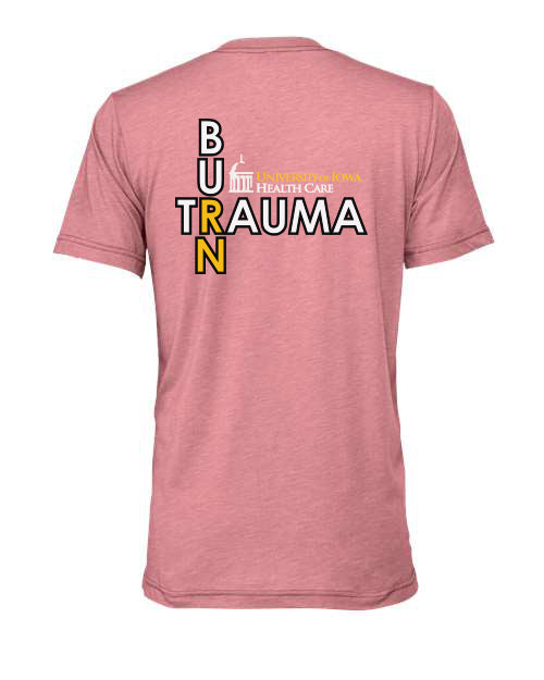 3413- U OF I BURN UNIT RN- BELLA + CANVAS - Triblend Tee