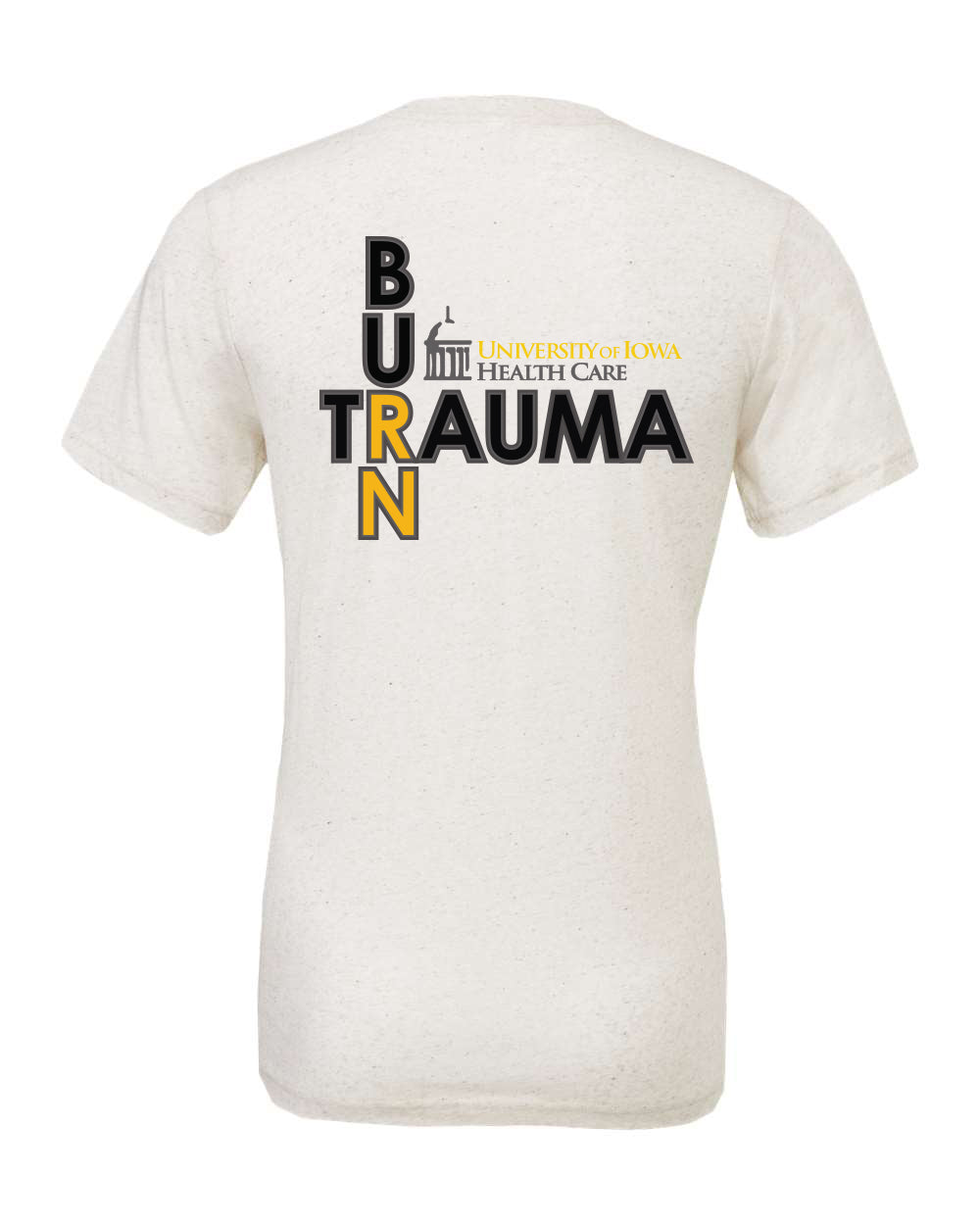 3413- U OF I BURN UNIT RN- BELLA + CANVAS - Triblend Tee