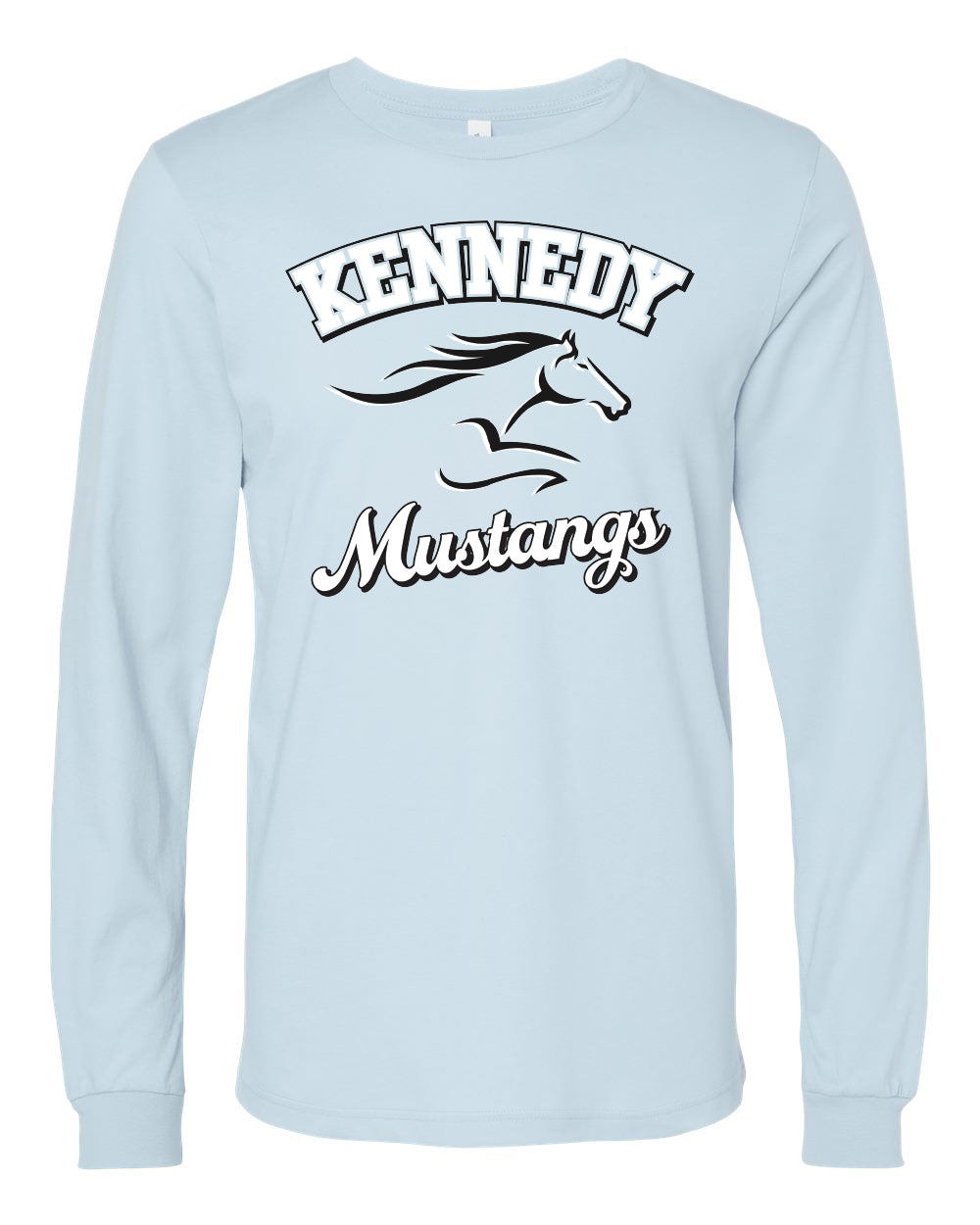 3501- KENNEDY - BELLA + CANVAS - Adult Jersey Long Sleeve Tee