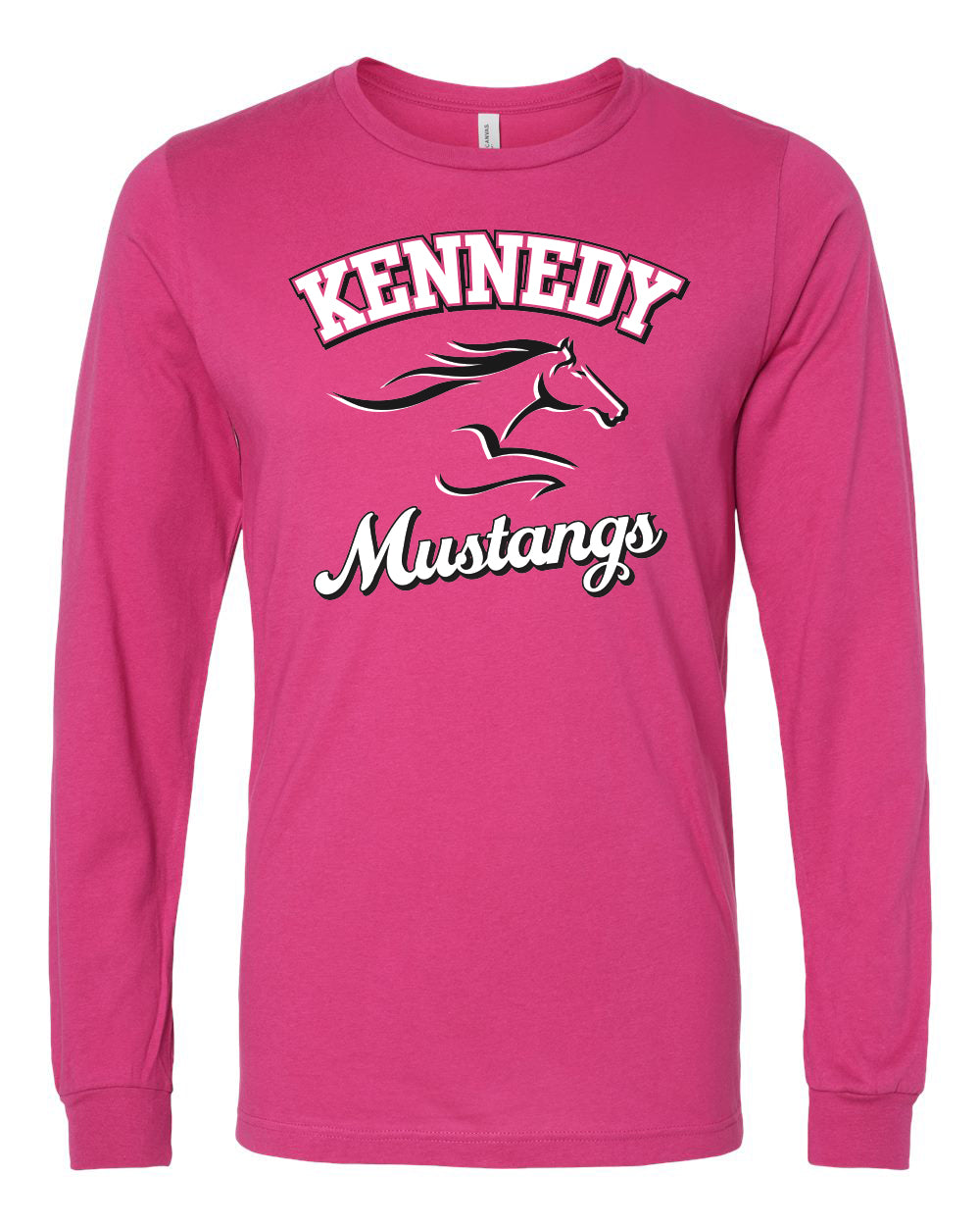 3501- KENNEDY - BELLA + CANVAS - Adult Jersey Long Sleeve Tee