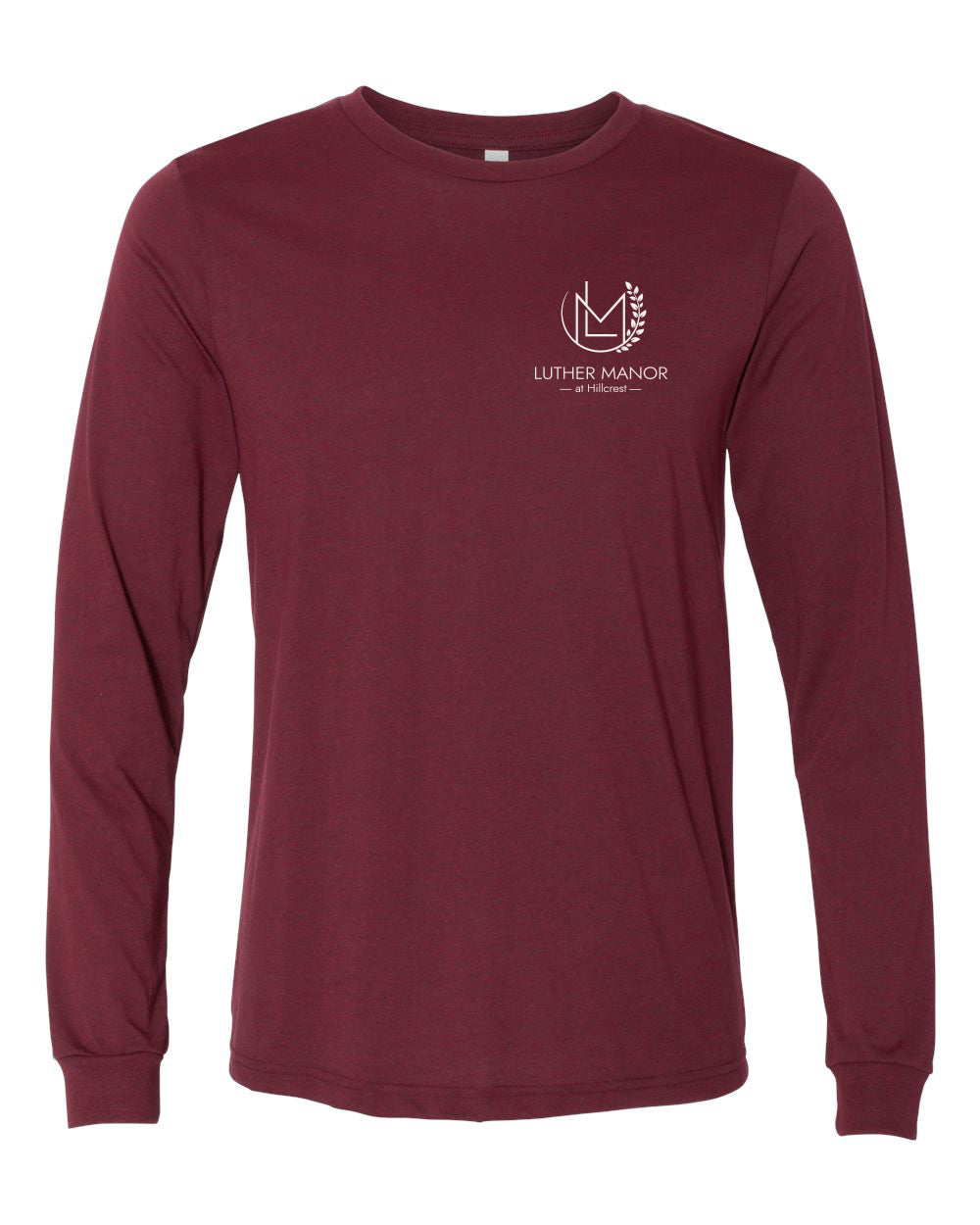 3501CVC- LUTHER MANOR Heather Long Sleeve Tee