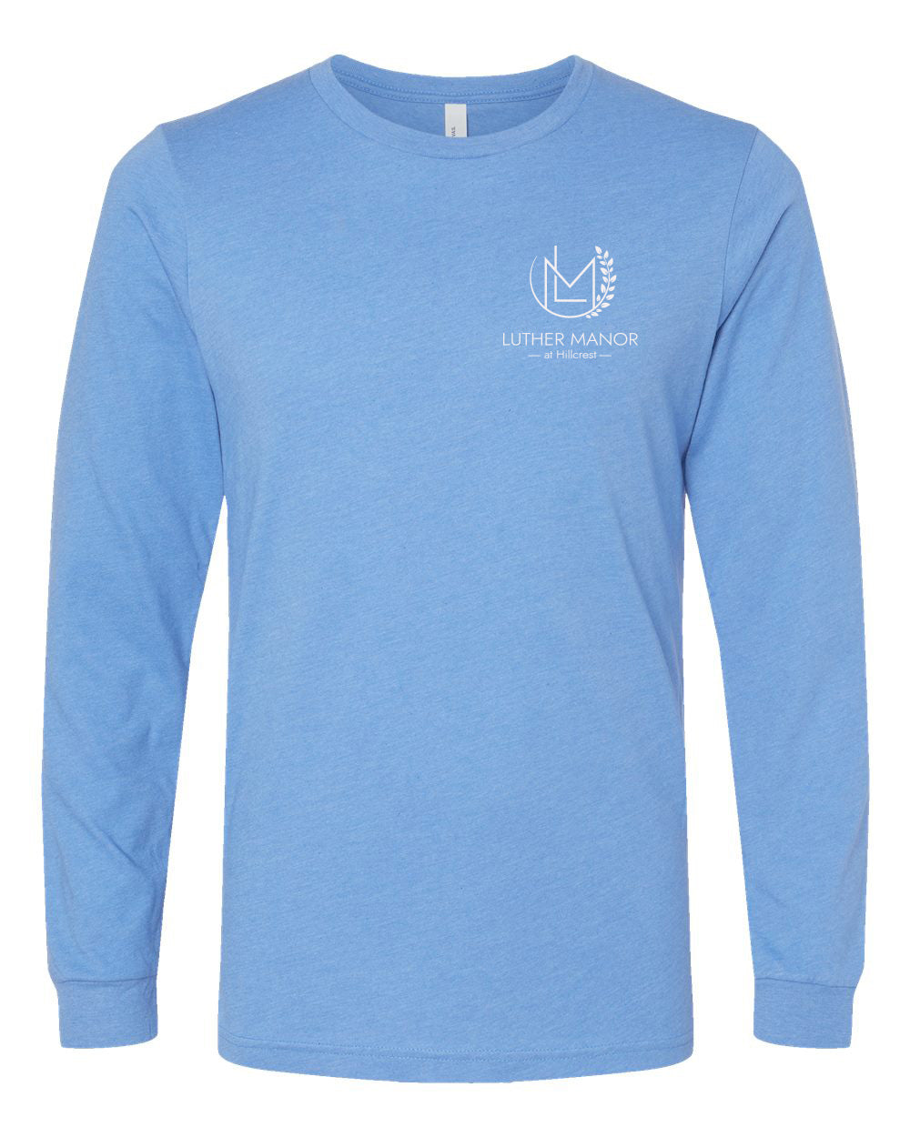 3501CVC- LUTHER MANOR Heather Long Sleeve Tee