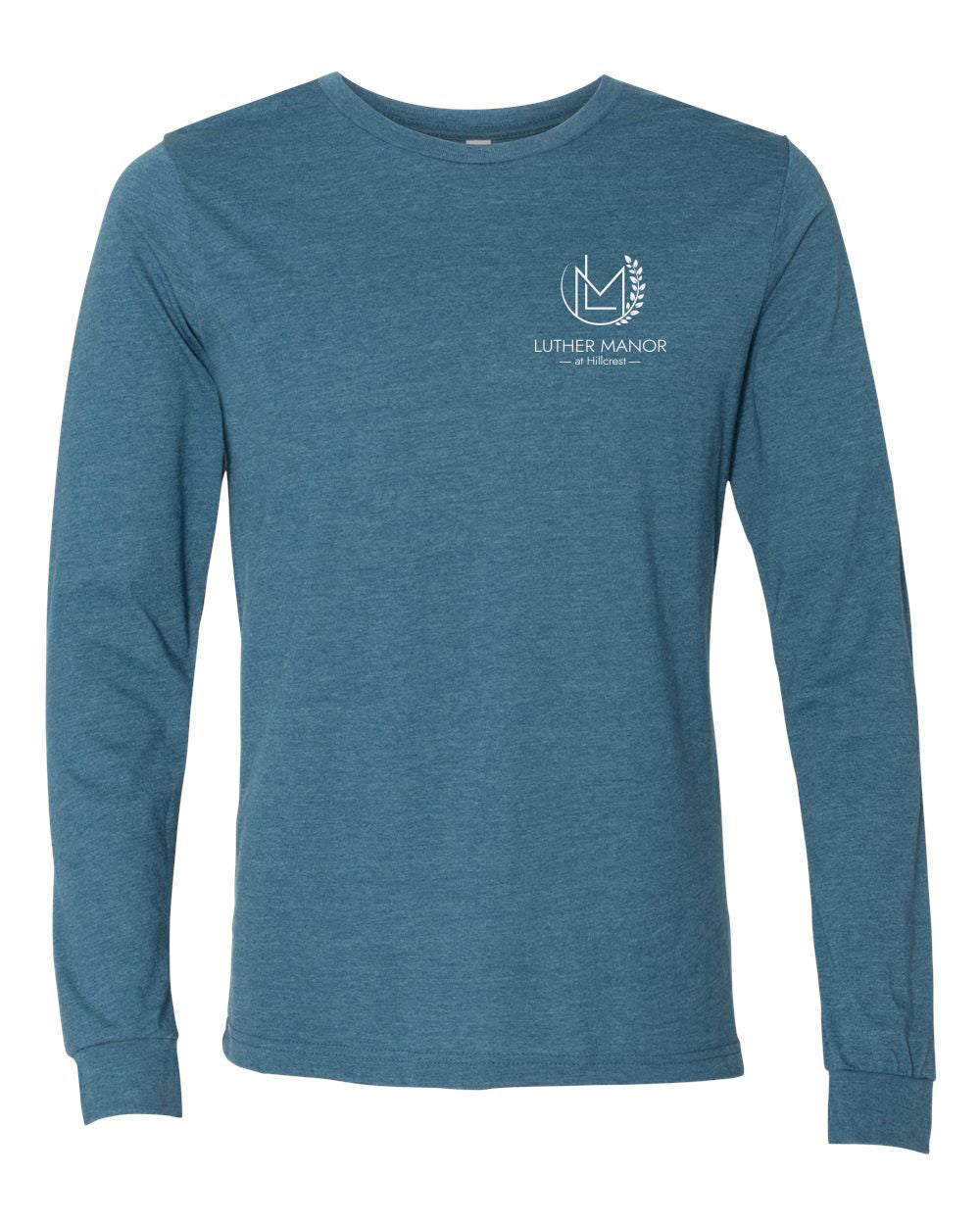 3501CVC- LUTHER MANOR Heather Long Sleeve Tee