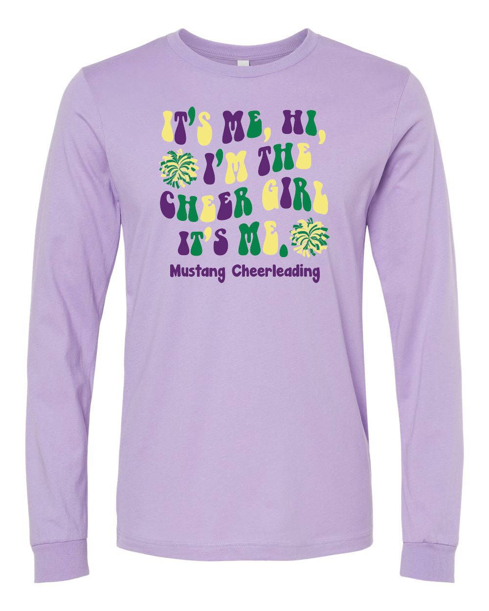 3501- HEMPSTEAD CHEER Jersey Long Sleeve Tee