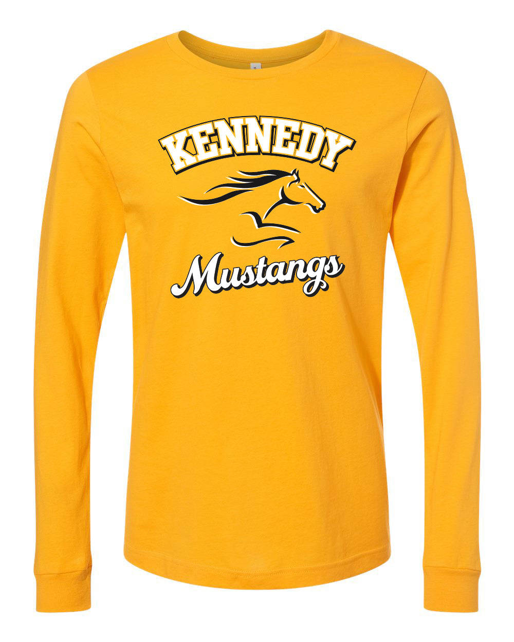 3501- KENNEDY - BELLA + CANVAS - Adult Jersey Long Sleeve Tee