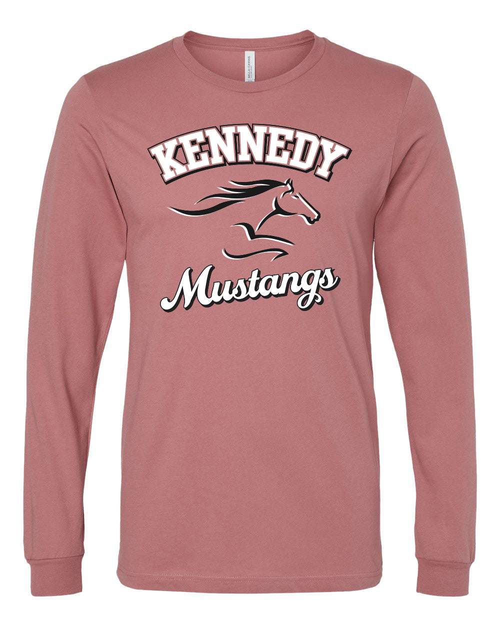 3501- KENNEDY - BELLA + CANVAS - Adult Jersey Long Sleeve Tee