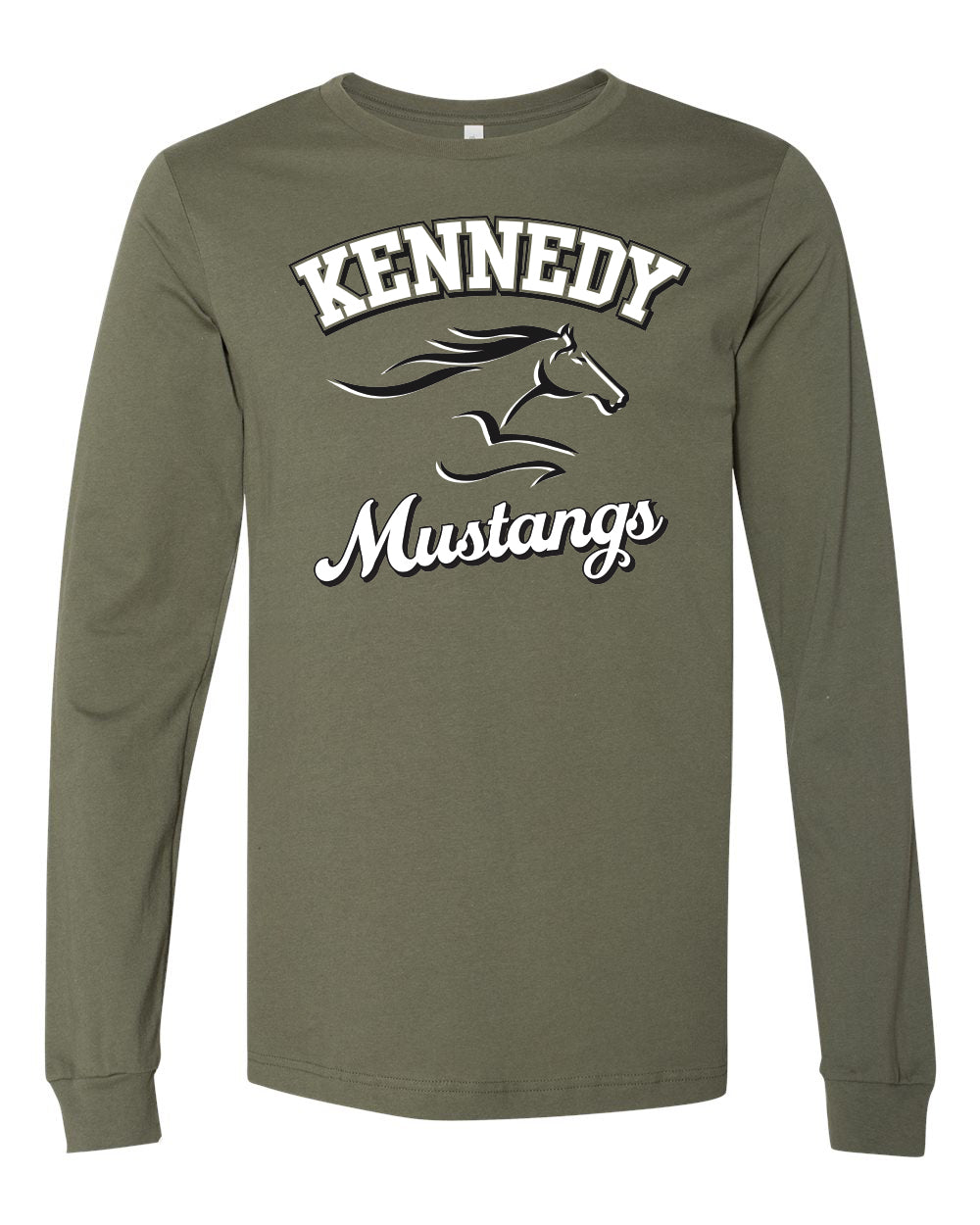 3501- KENNEDY - BELLA + CANVAS - Adult Jersey Long Sleeve Tee