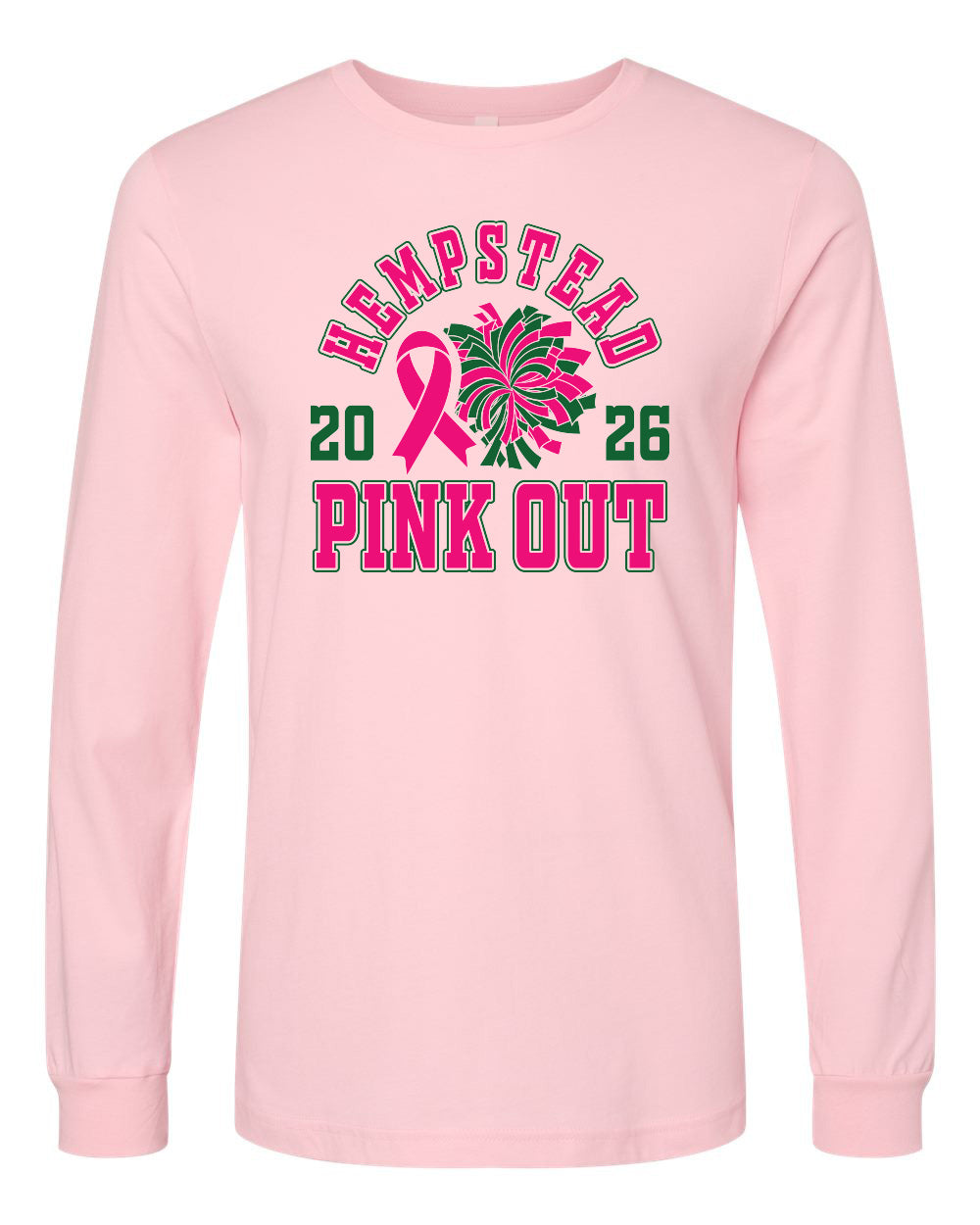 3501- HEMPSTEAD PINKOUT Unisex Jersey Long Sleeve Tee