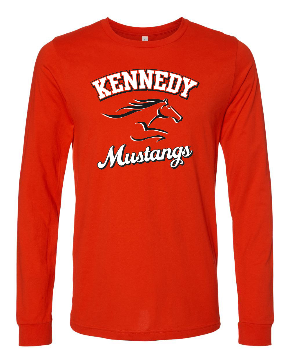 3501- KENNEDY - BELLA + CANVAS - Adult Jersey Long Sleeve Tee