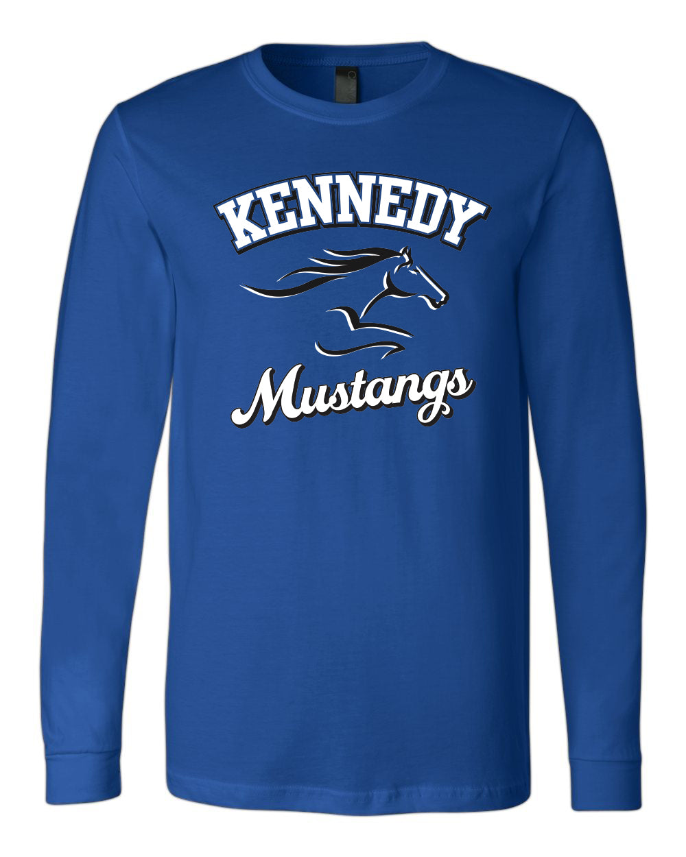 3501- KENNEDY - BELLA + CANVAS - Adult Jersey Long Sleeve Tee