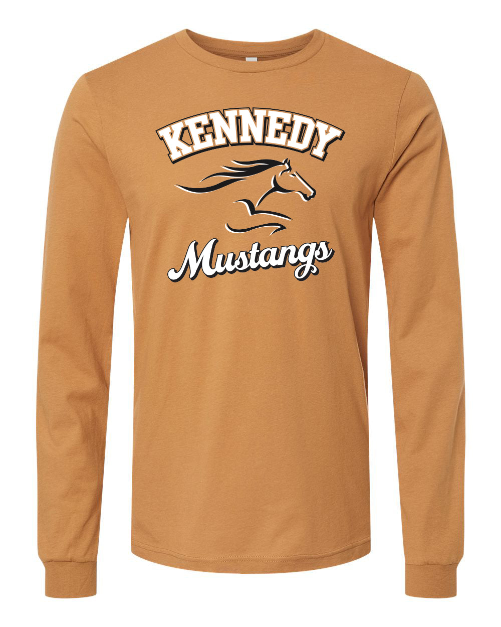 3501- KENNEDY - BELLA + CANVAS - Adult Jersey Long Sleeve Tee