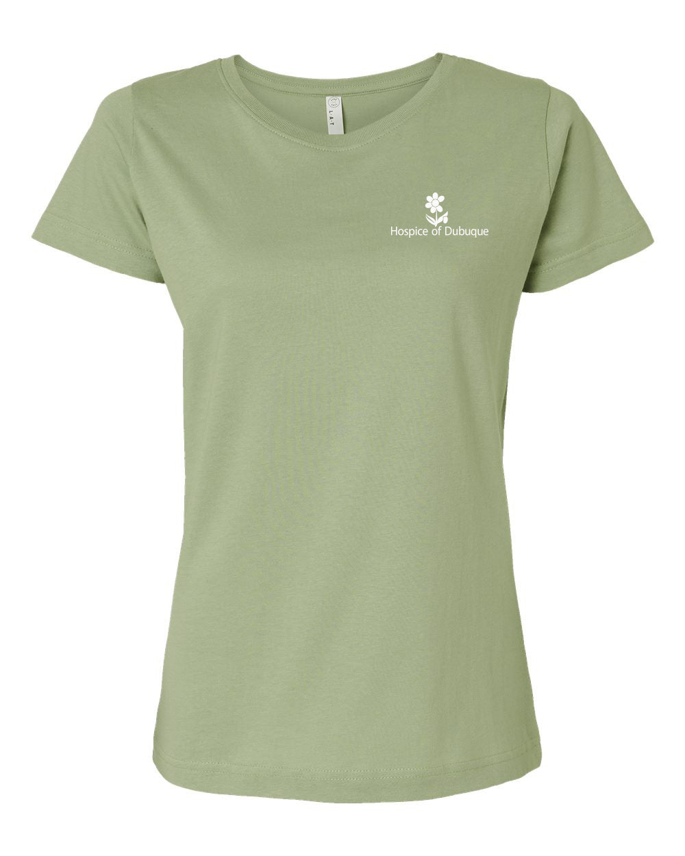 3516- HOSPICE LAT - Women's Fine Jersey Tee