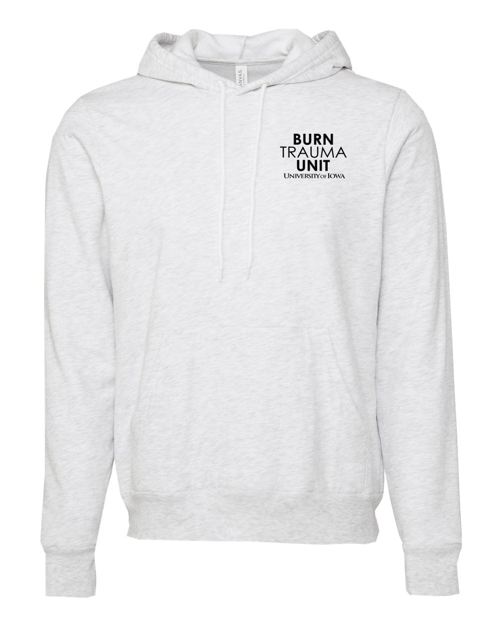 3719- U OF I BURN UNIT Unisex Hooded Pullover Sweatshirt