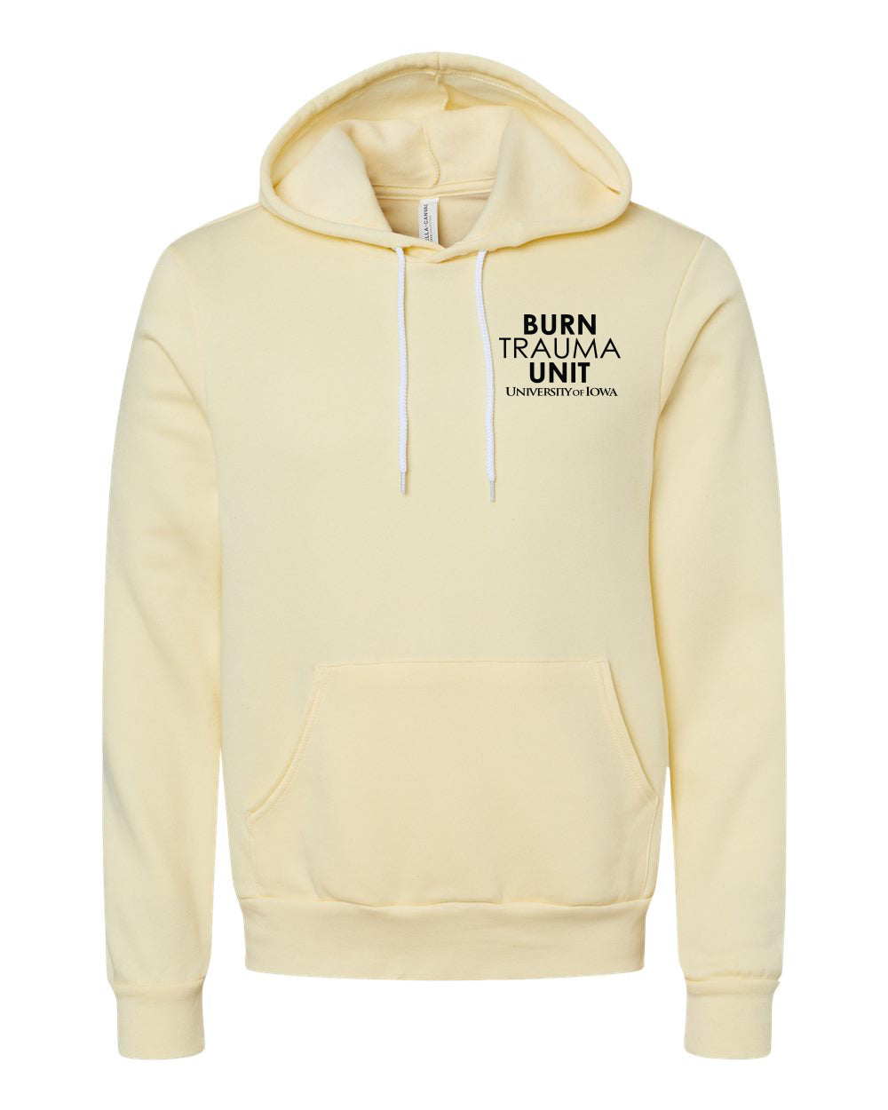 3719- U OF I BURN UNIT Unisex Hooded Pullover Sweatshirt