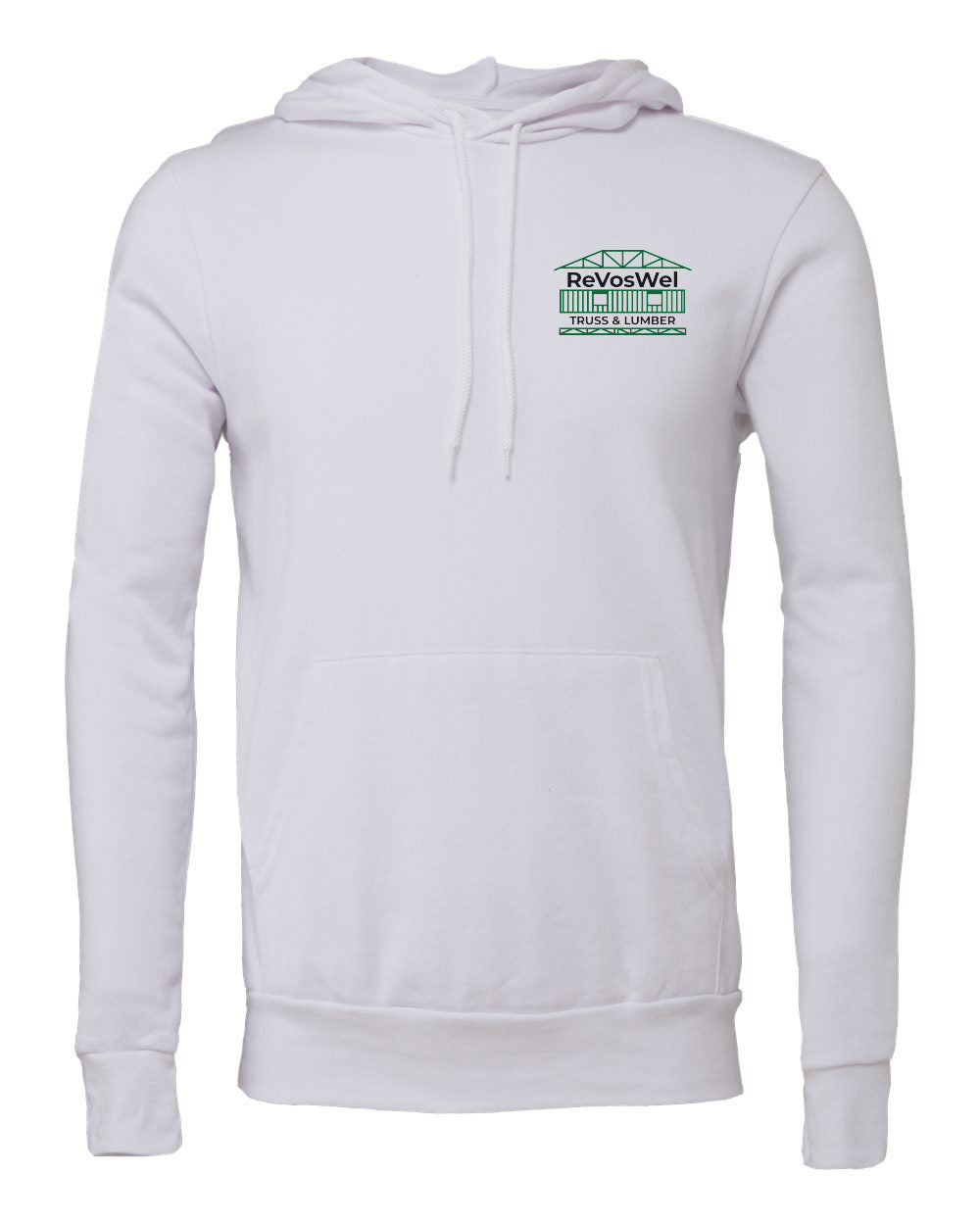 3719- REVOSWEL Unisex Sponge Fleece Hoodie Sweatshirt