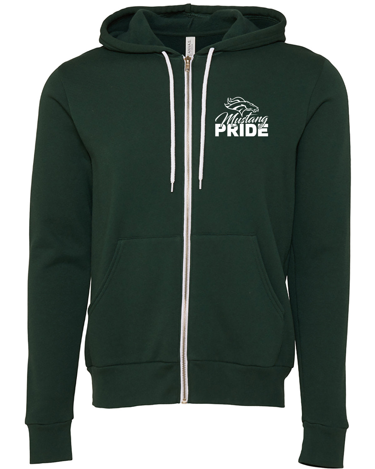 3739- HEMPSTEAD STAFF BELLA + CANVAS - Sponge Fleece Full-Zip Hoodie