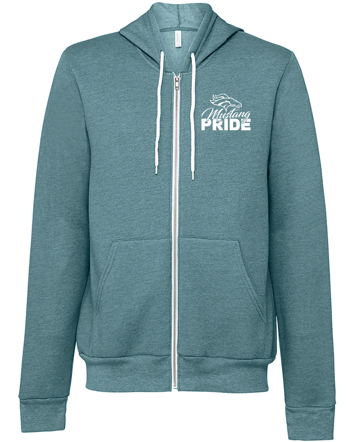 3739- HEMPSTEAD STAFF BELLA + CANVAS - Sponge Fleece Full-Zip Hoodie
