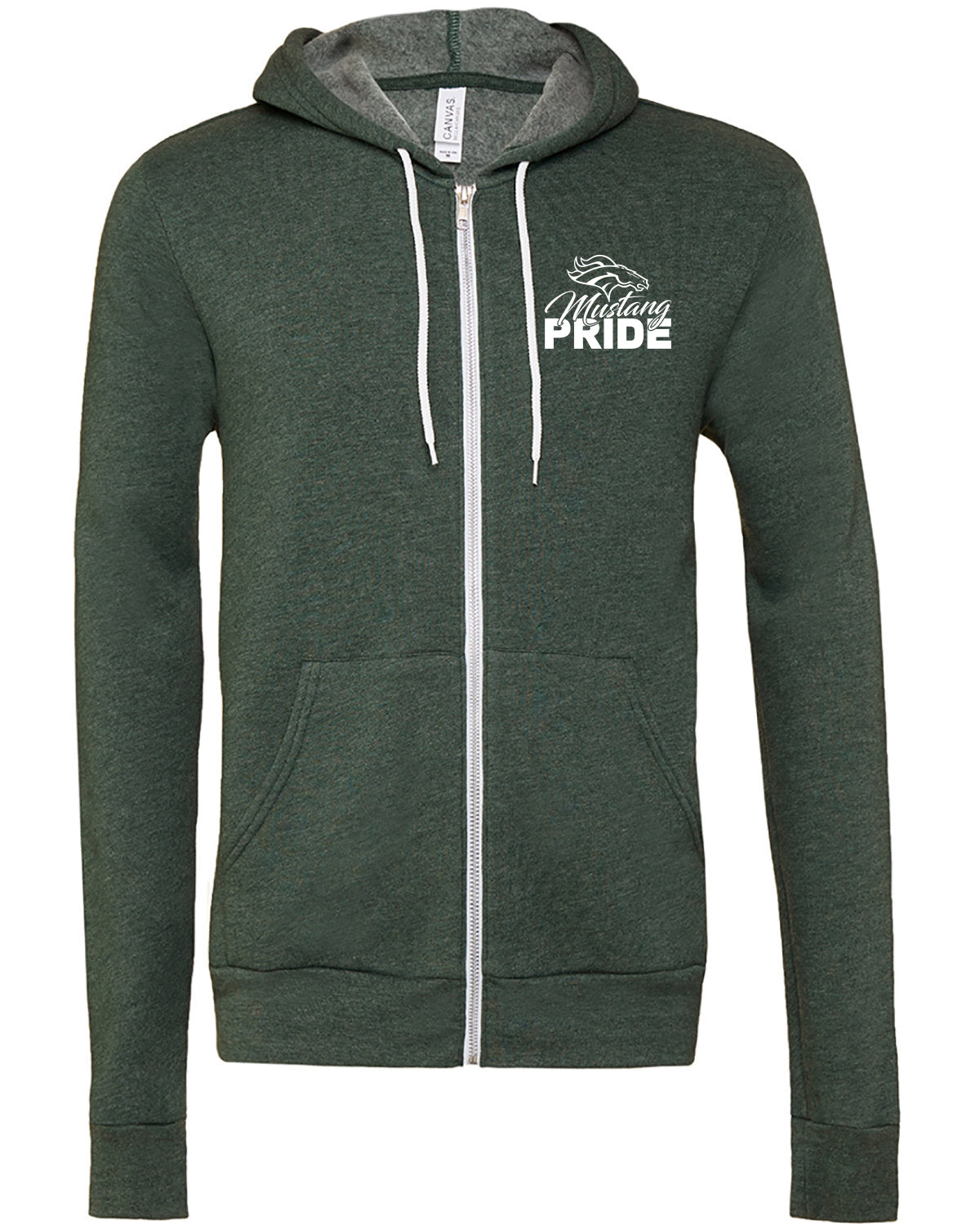 3739- HEMPSTEAD STAFF BELLA + CANVAS - Sponge Fleece Full-Zip Hoodie