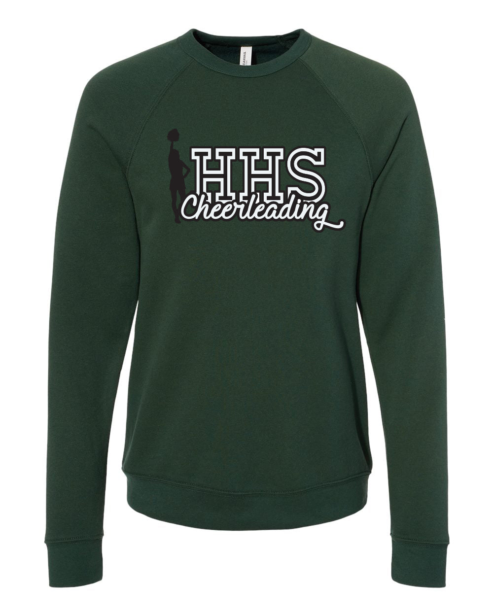 3901- HEMPSTEAD CHEER Sponge Fleece Raglan Crewneck Sweatshirt