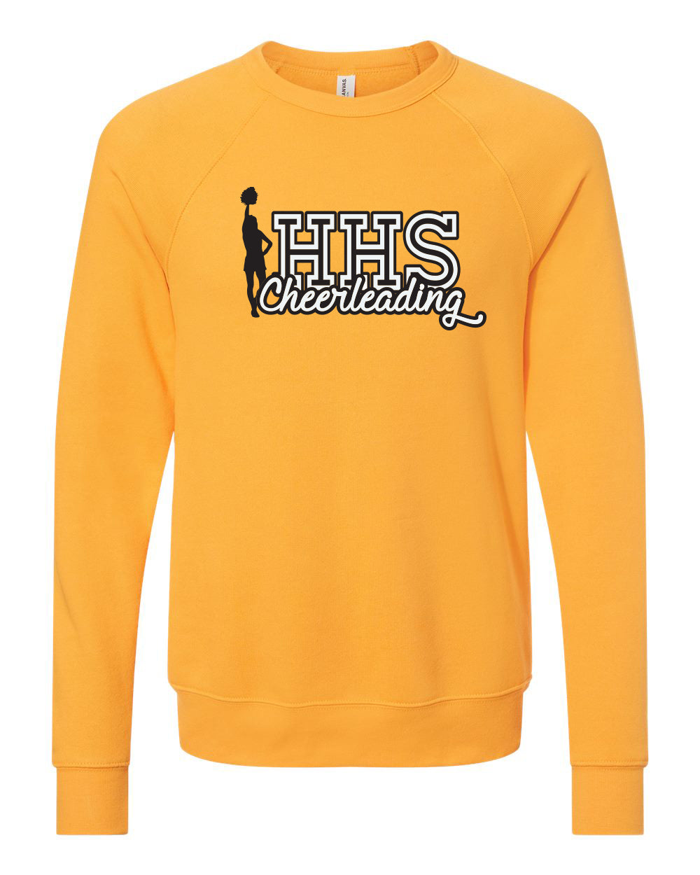 3901- HEMPSTEAD CHEER Sponge Fleece Raglan Crewneck Sweatshirt