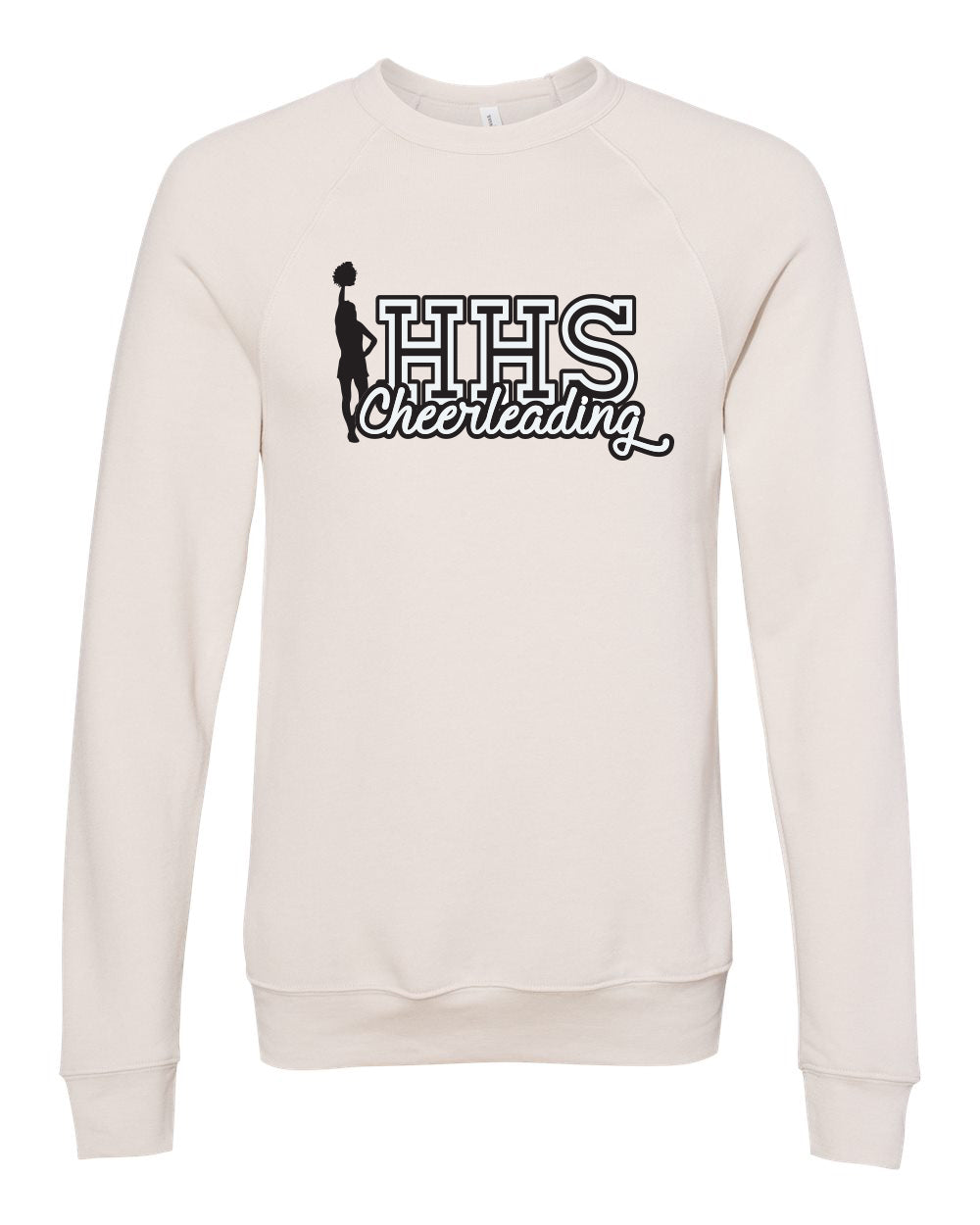 3901- HEMPSTEAD CHEER Sponge Fleece Raglan Crewneck Sweatshirt