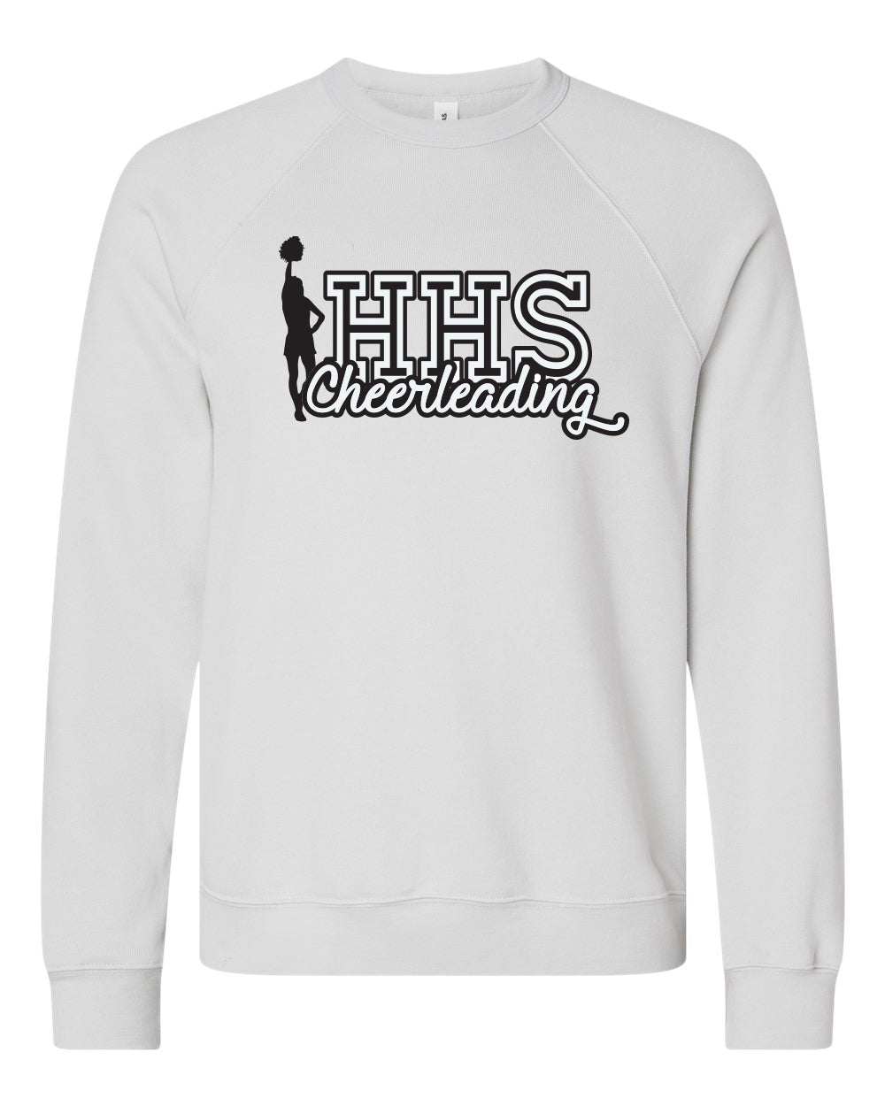 3901- HEMPSTEAD CHEER Sponge Fleece Raglan Crewneck Sweatshirt