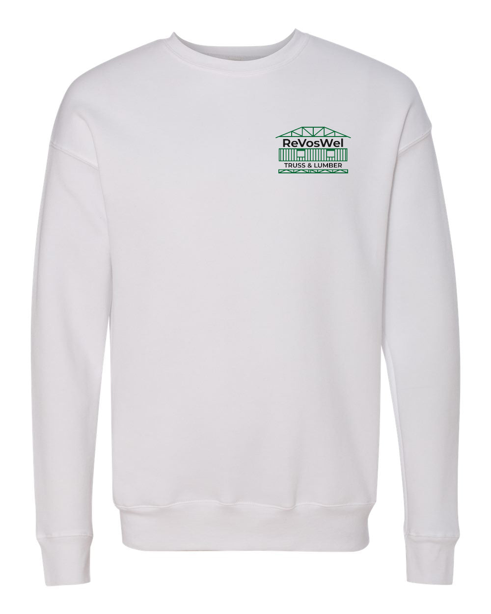 3945- REVOSWEL Unisex Sponge Fleece Drop Shoulder Crewneck Sweatshirt