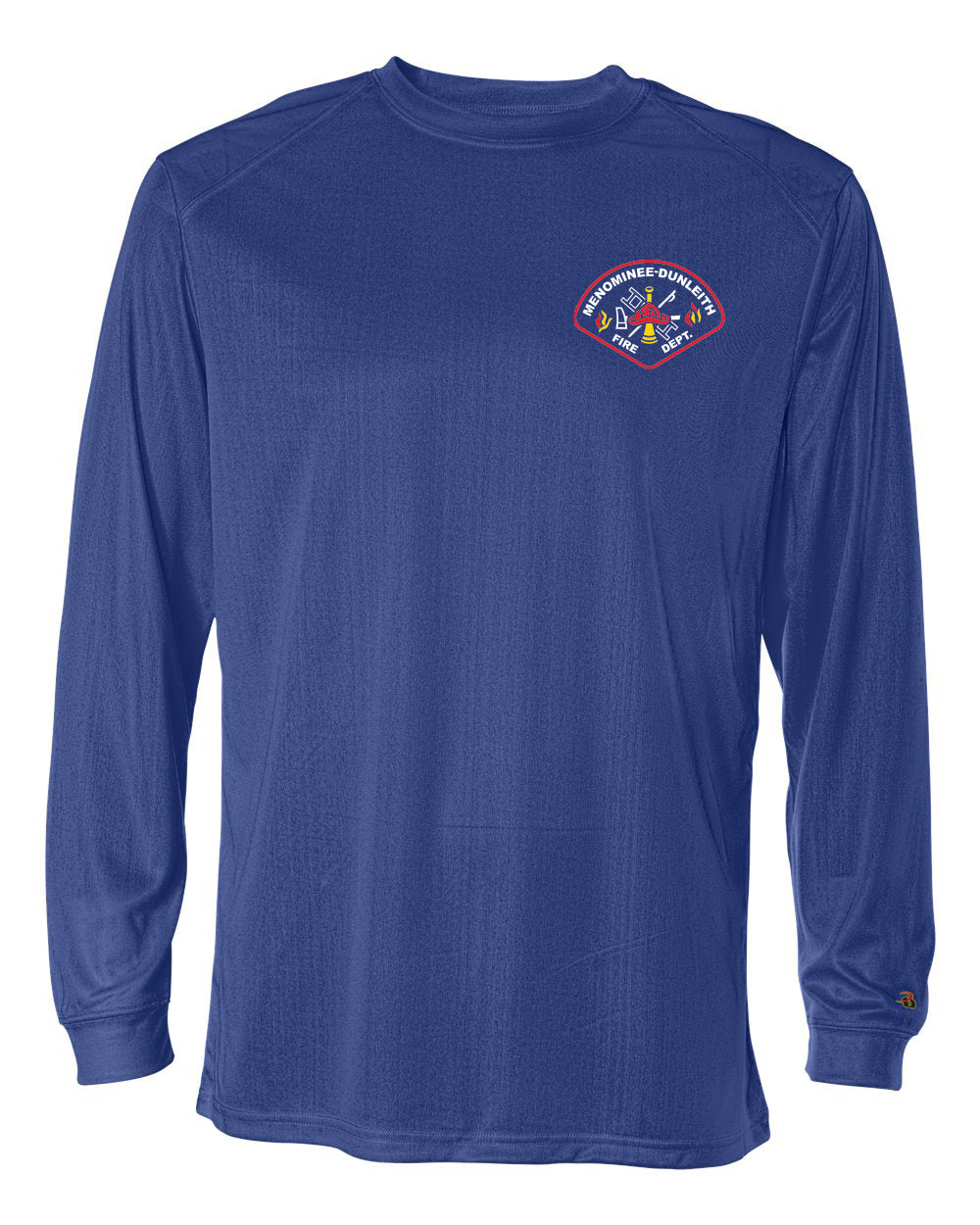 4104- MENOMINEE FIRE DEPT Unisex B-Core Long Sleeve T-Shirt