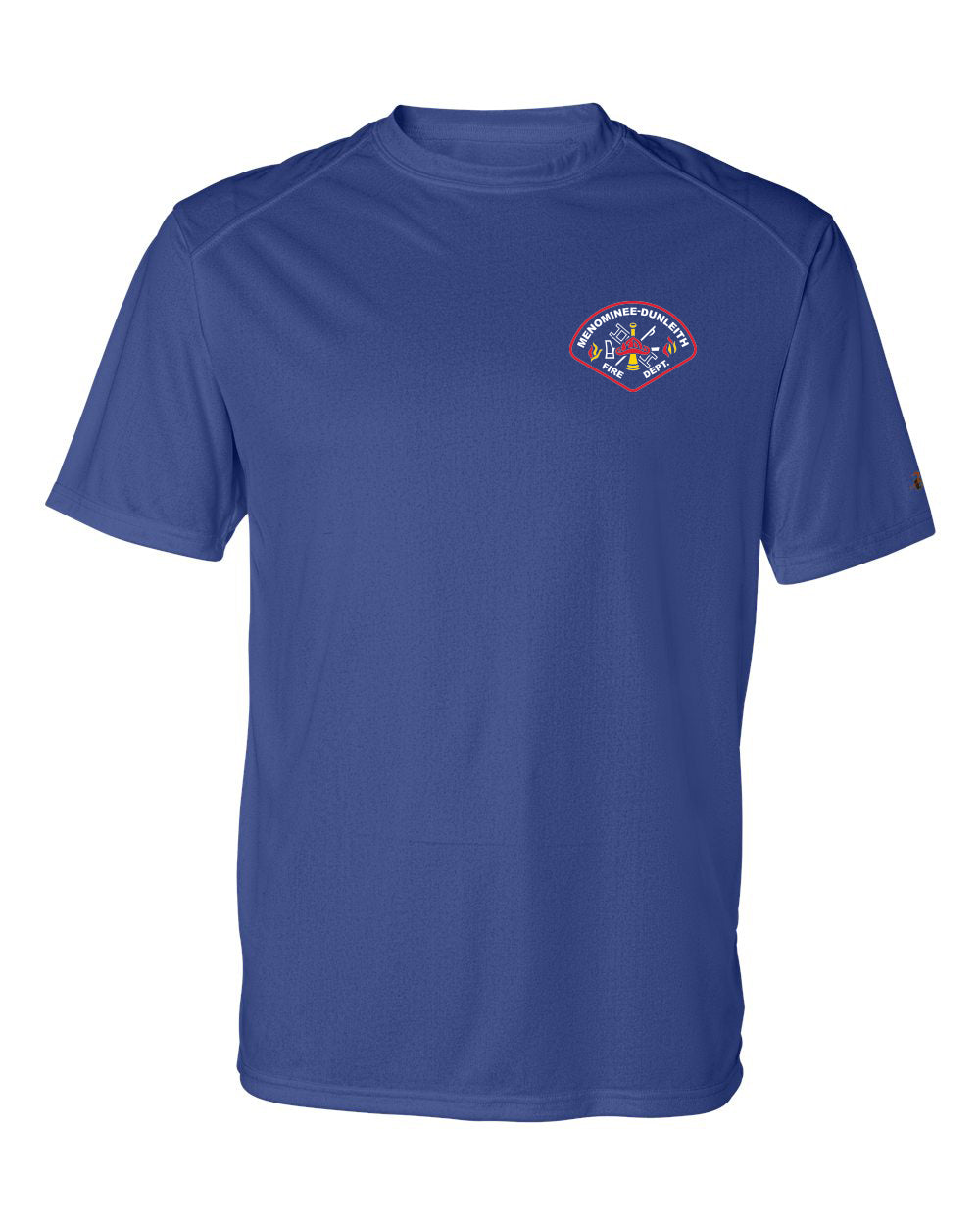 4120- MENOMINEE FIRE DEPT Men's Dri-Fit Sport Shoulders T-Shirt