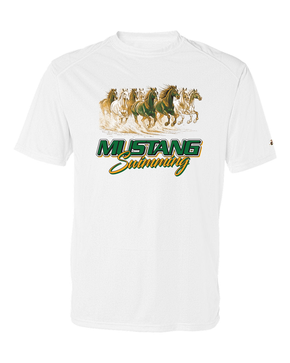 4120- HEMPSTEAD SWIMMING Men's B-Core Sport Shoulders T-Shirt