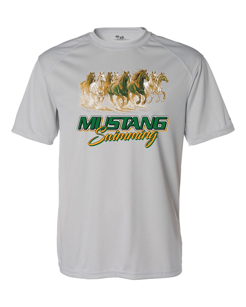 4120- HEMPSTEAD SWIMMING Men's B-Core Sport Shoulders T-Shirt