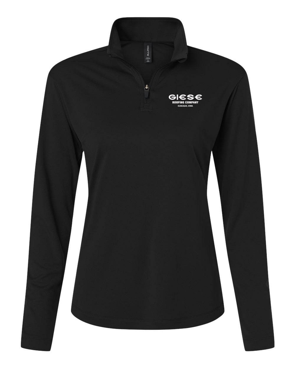 41870L- GIESE ROOFING AllPro - Pro-Lock Women's Performance Quarter-Zip Pullover