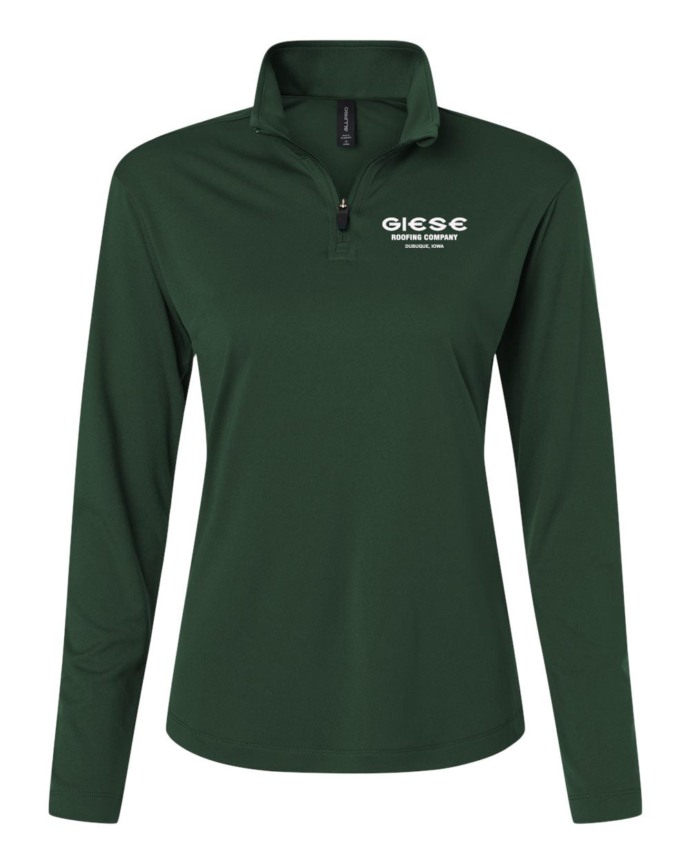 41870L- GIESE ROOFING AllPro - Pro-Lock Women's Performance Quarter-Zip Pullover
