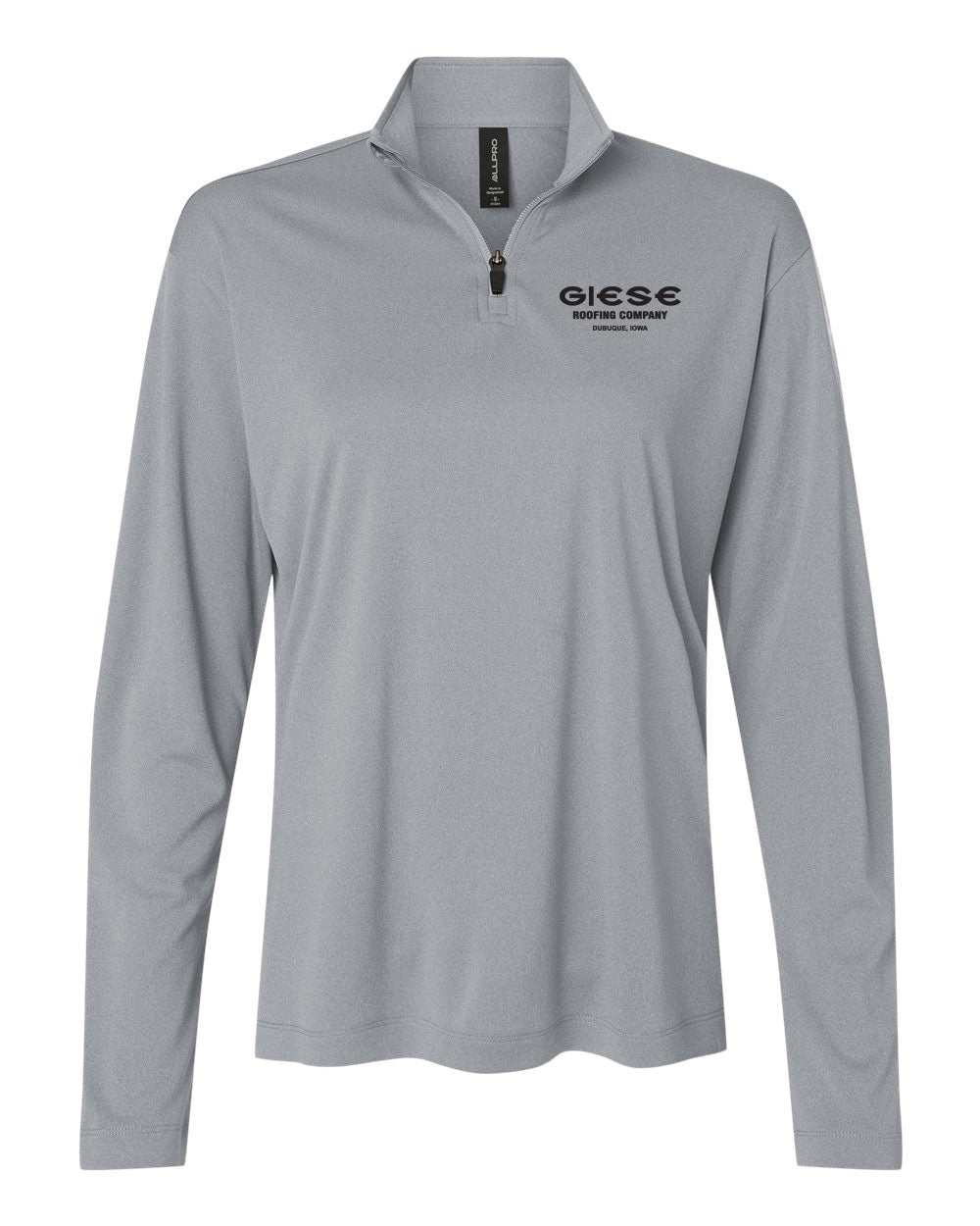 41870L- GIESE ROOFING AllPro - Pro-Lock Women's Performance Quarter-Zip Pullover