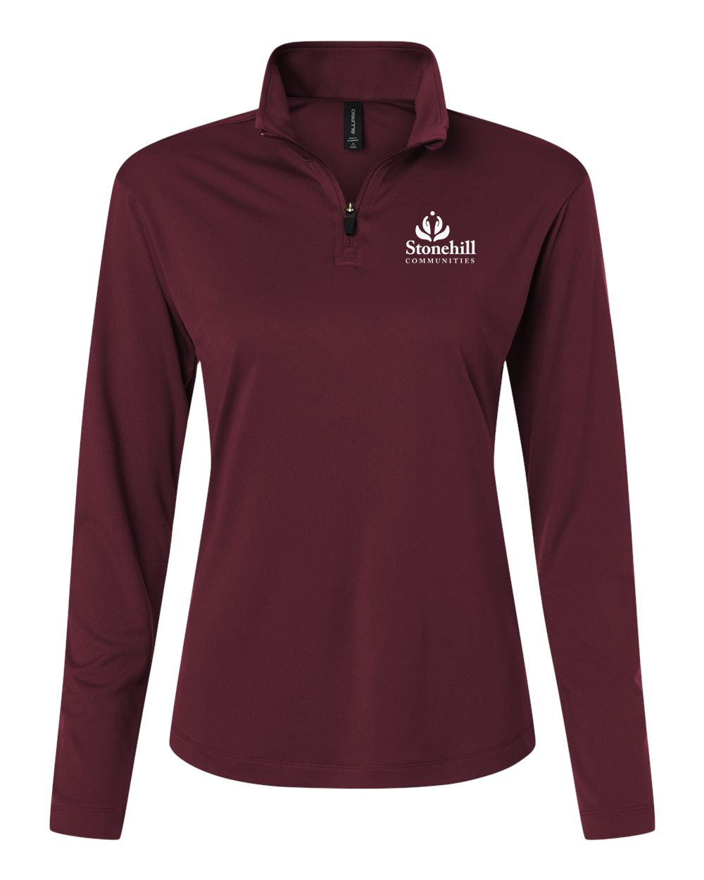 41870L- STONEHILL AllPro - Pro-Lock Women's Performance Quarter-Zip Pullover