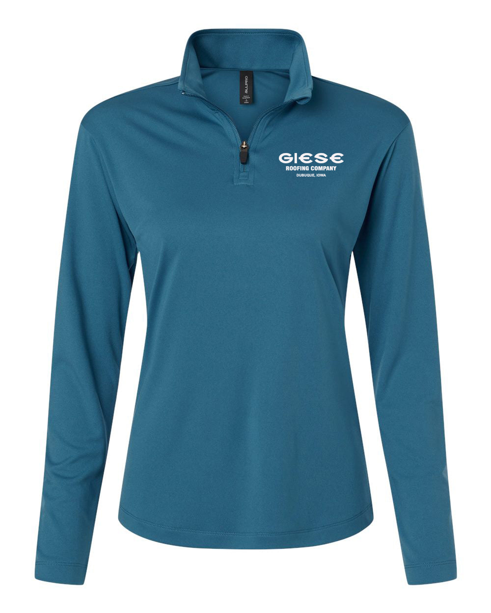 41870L- GIESE ROOFING AllPro - Pro-Lock Women's Performance Quarter-Zip Pullover