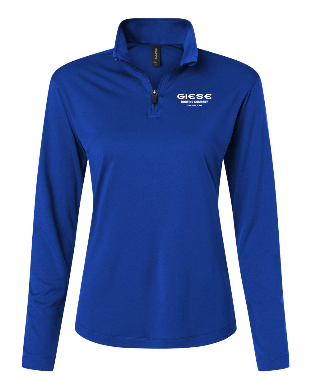 41870L- GIESE ROOFING AllPro - Pro-Lock Women's Performance Quarter-Zip Pullover